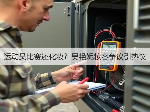 运动员比赛还化妆？吴艳妮妆容争议引热议(图3)