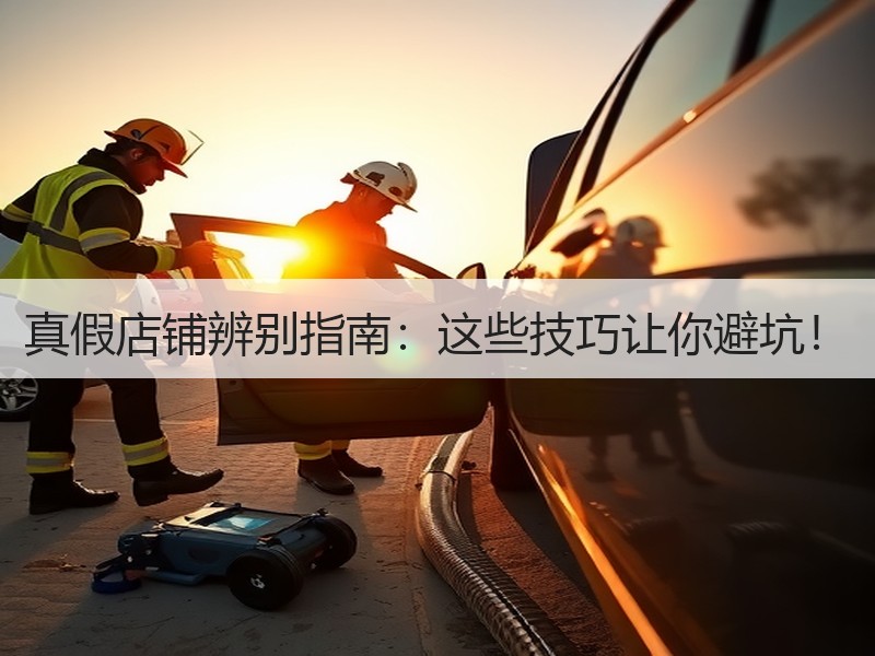 真假店铺辨别指南：这些技巧让你避坑！