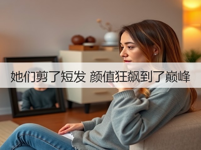 她们剪了短发 颜值狂飙到了巅峰(图1) 她们剪了短发 颜值狂飙到了巅峰(图1)
