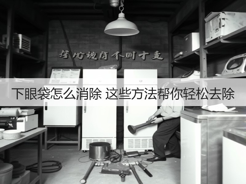 下眼袋怎么消除 这些方法帮你轻松去除