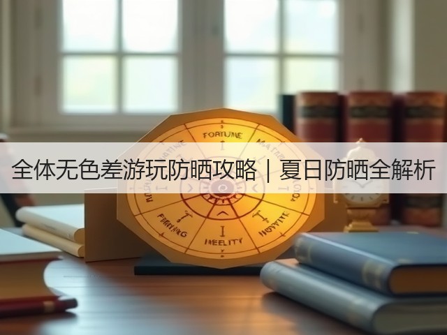 全体无色差游玩防晒攻略|夏日防晒全解析(图1) 全体无色差游玩防晒攻略|夏日防晒全解析(图1)