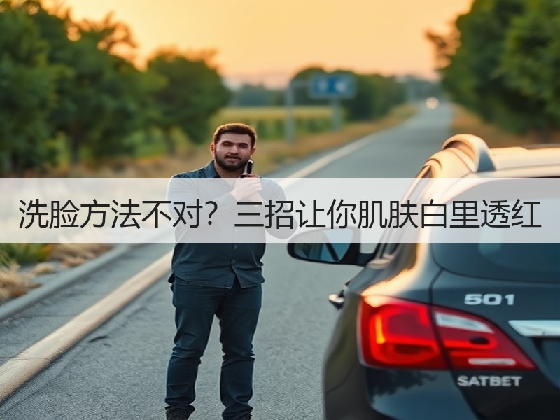 洗脸方法不对？三招让你肌肤白里透红