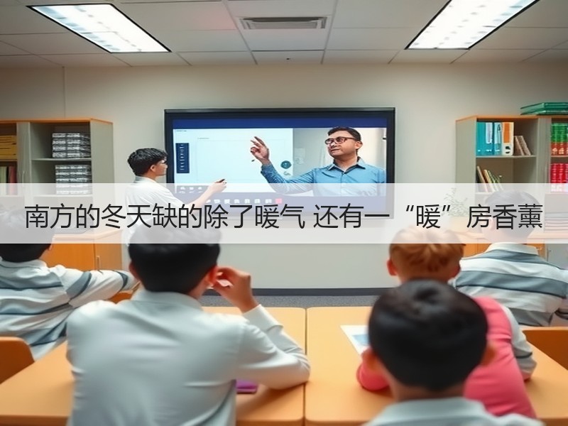 南方的冬天缺的除了暖气 还有一“暖”房香薰