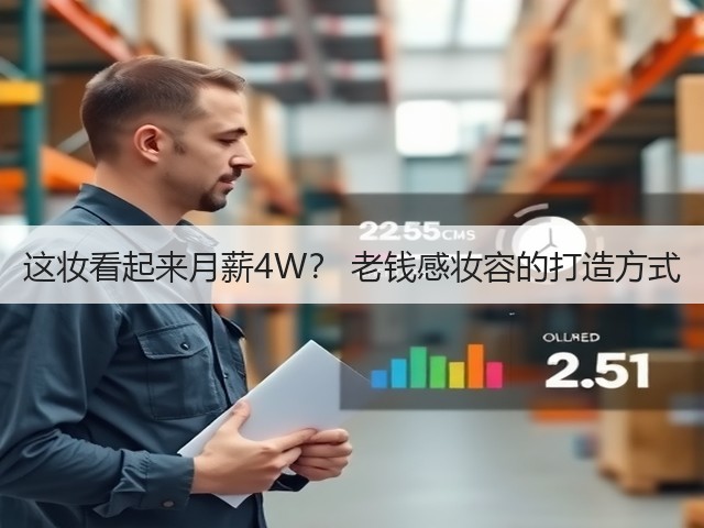 这妆看起来月薪4W? 老钱感妆容的打造方式(图2) 这妆看起来月薪4W? 老钱感妆容的打造方式(图2)