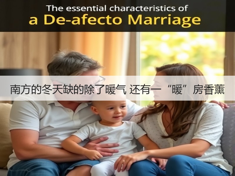南方的冬天缺的除了暖气 还有一“暖”房香薰