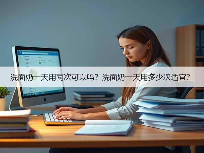 洗面奶一天用两次可以吗？洗面奶一天用多少次适宜？