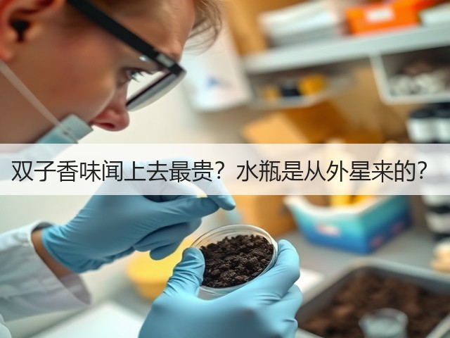 双子香味闻上去最贵?水瓶是从外星来的?(图1) 双子香味闻上去最贵?水瓶是从外星来的?(图1)