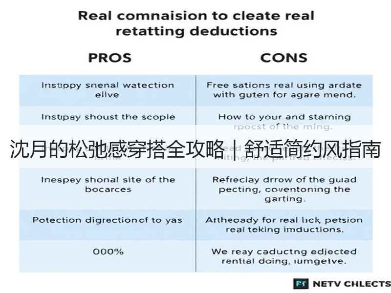 沈月的松弛感穿搭全攻略｜舒适简约风指南