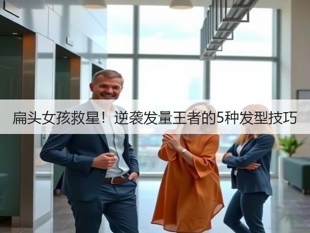 扁头女孩救星!逆袭发量王者的5种发型技巧(图2) 扁头女孩救星!逆袭发量王者的5种发型技巧(图2)