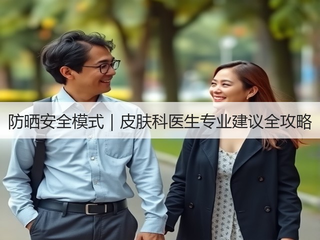 防晒安全模式|皮肤科医生专业建议全攻略(图2) 防晒安全模式|皮肤科医生专业建议全攻略(图2)