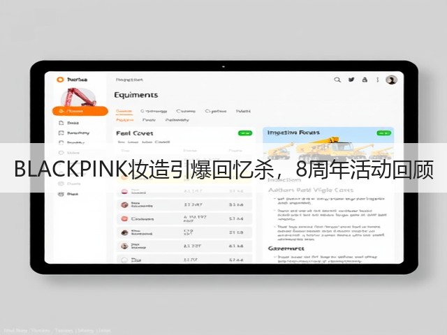BLACKPINK妆造引爆回忆杀，8周年活动回顾(图1)