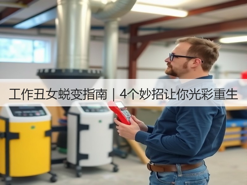 工作丑女蜕变指南｜4个妙招让你光彩重生