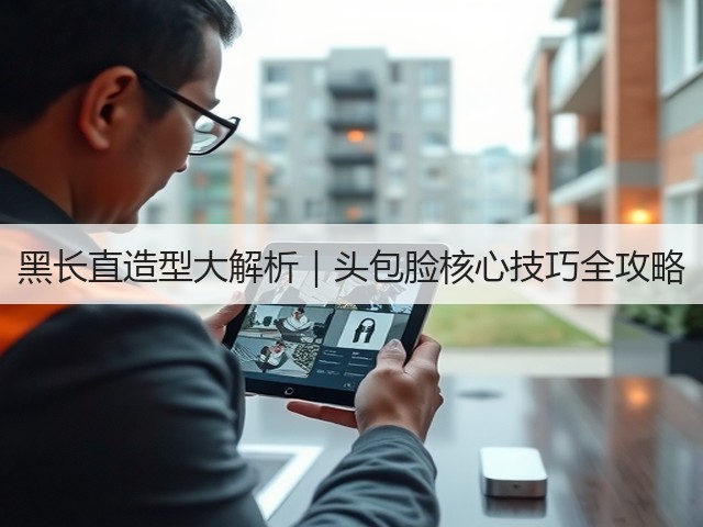 黑长直造型大解析|头包脸核心技巧全攻略(图1) 黑长直造型大解析|头包脸核心技巧全攻略(图1)