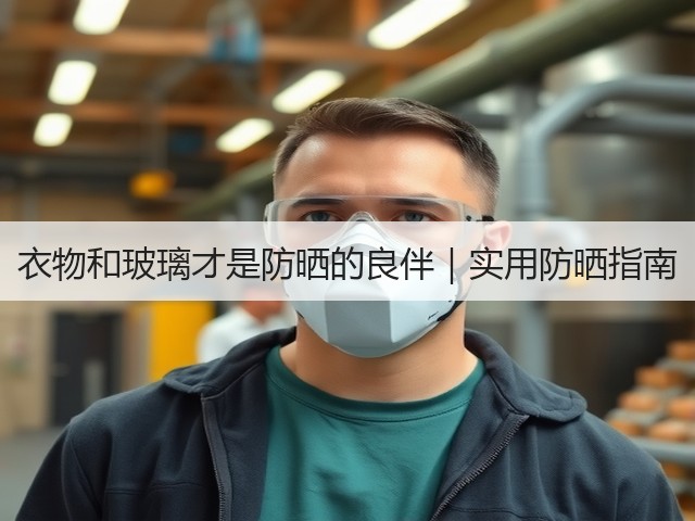 衣物和玻璃才是防晒的良伴｜实用防晒指南(图3)