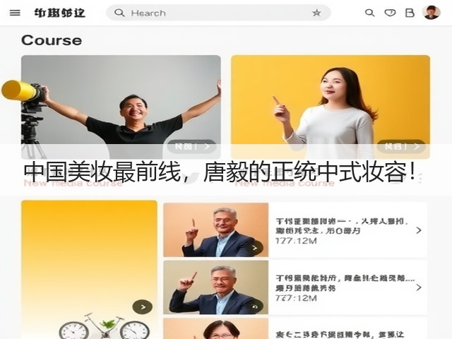 中国美妆最前线，唐毅的正统中式妆容！(图2)