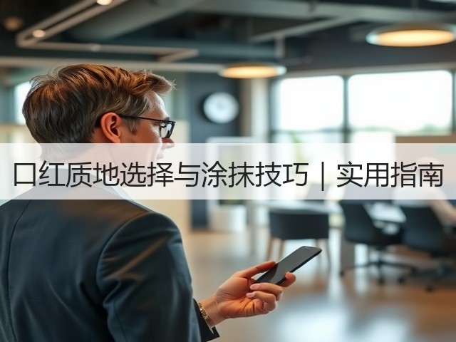 口红质地选择与涂抹技巧|实用指南(图1) 口红质地选择与涂抹技巧|实用指南(图1)