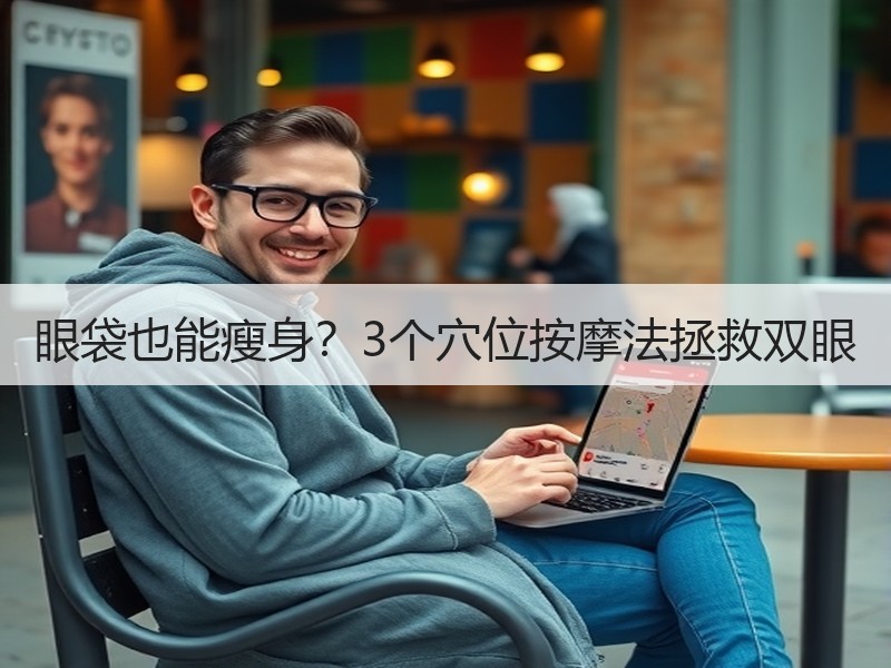 眼袋也能瘦身？3个穴位按摩法拯救双眼