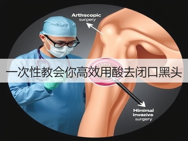 一次性教会你高效用酸去闭口黑头(图3)