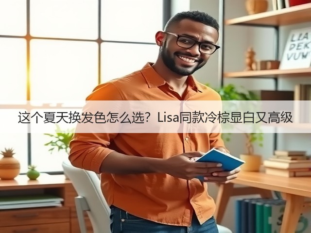 这个夏天换发色怎么选?Lisa同款冷棕显白又高级(图2) 这个夏天换发色怎么选?Lisa同款冷棕显白又高级(图2)