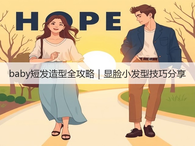 baby短发造型全攻略｜显脸小发型技巧分享(图2)