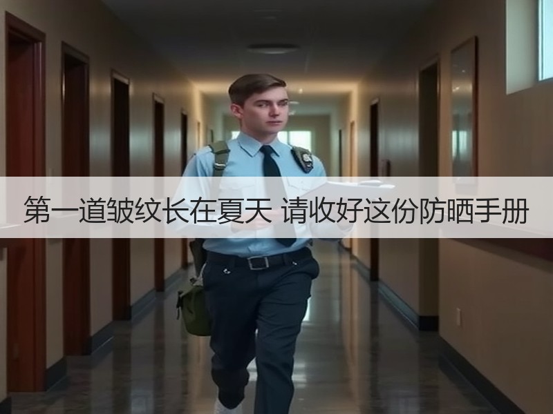 第一道皱纹长在夏天 请收好这份防晒手册