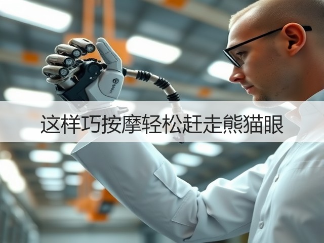 这样巧按摩轻松赶走熊猫眼(图1)