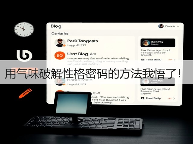 用气味破解性格密码的方法我悟了!(图1) 用气味破解性格密码的方法我悟了!(图1)