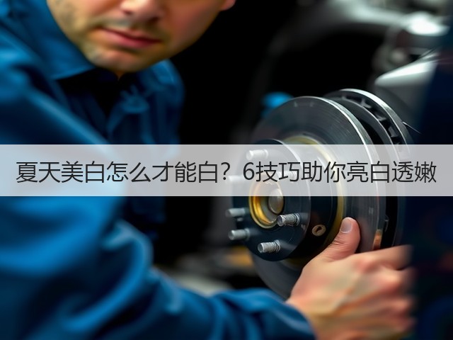 夏天美白怎么才能白？6技巧助你亮白透嫩(图3)