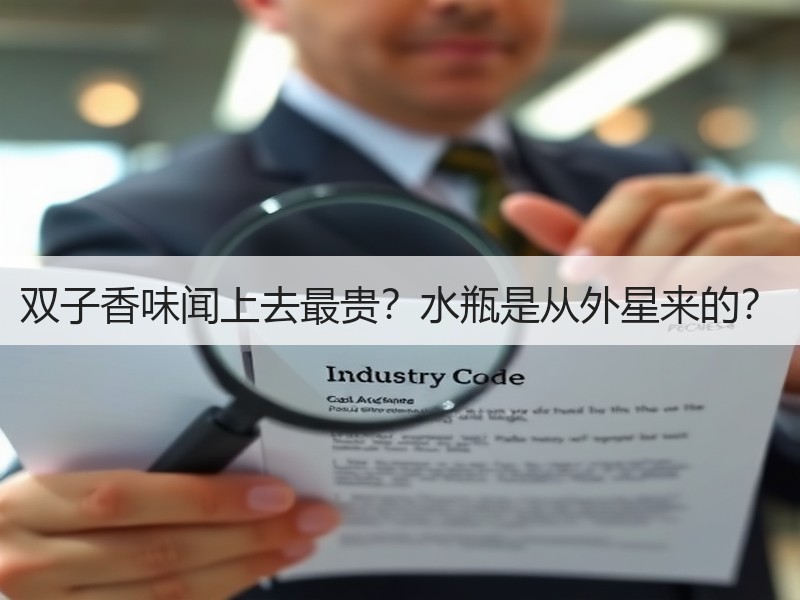 双子香味闻上去最贵？水瓶是从外星来的？