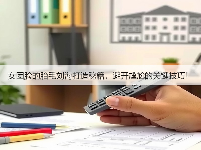 女团脸的胎毛刘海打造秘籍，避开尴尬的关键技巧！