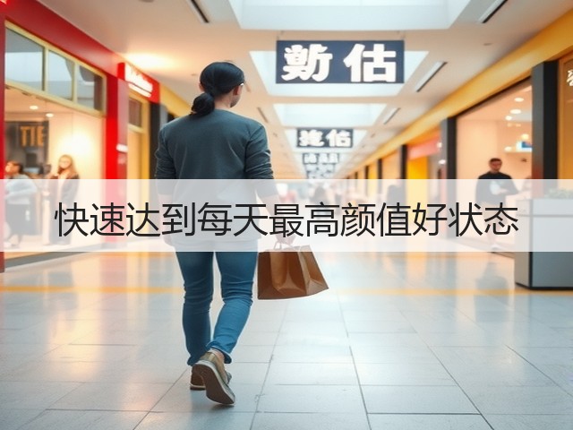 快速达到每天最高颜值好状态(图1)