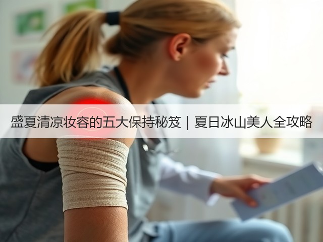 盛夏清凉妆容的五大保持秘笈｜夏日冰山美人全攻略(图2)