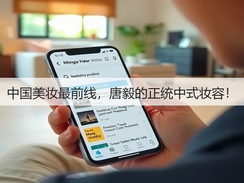 中国美妆最前线，唐毅的正统中式妆容！
