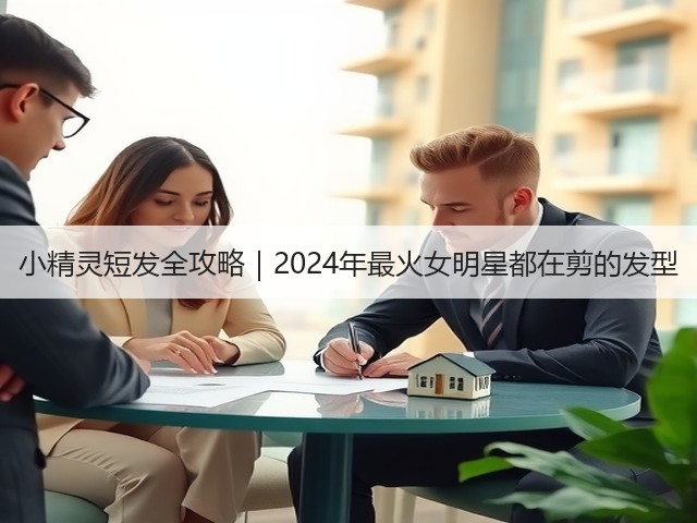小精灵短发全攻略|2024年最火女明星都在剪的发型(图3) 小精灵短发全攻略|2024年最火女明星都在剪的发型(图3)