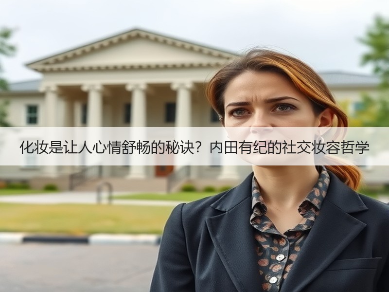 化妆是让人心情舒畅的秘诀？内田有纪的社交妆容哲学