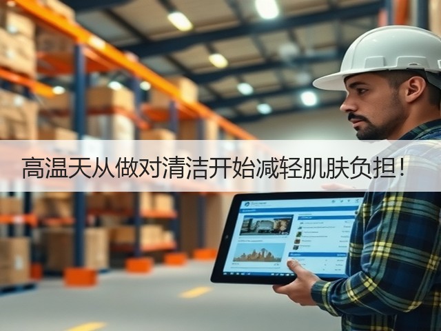 高温天从做对清洁开始减轻肌肤负担！(图1)