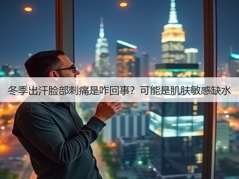 冬季出汗脸部刺痛是咋回事？可能是肌肤敏感缺水