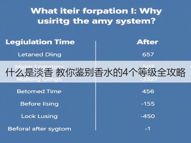 什么是淡香 教你鉴别香水的4个等级全攻略(图2) 什么是淡香 教你鉴别香水的4个等级全攻略(图2)