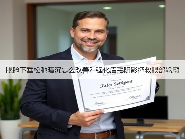 眼睑下垂松弛暗沉怎么改善?强化眉毛阴影拯救眼部轮廓(图1) 眼睑下垂松弛暗沉怎么改善?强化眉毛阴影拯救眼部轮廓(图1)