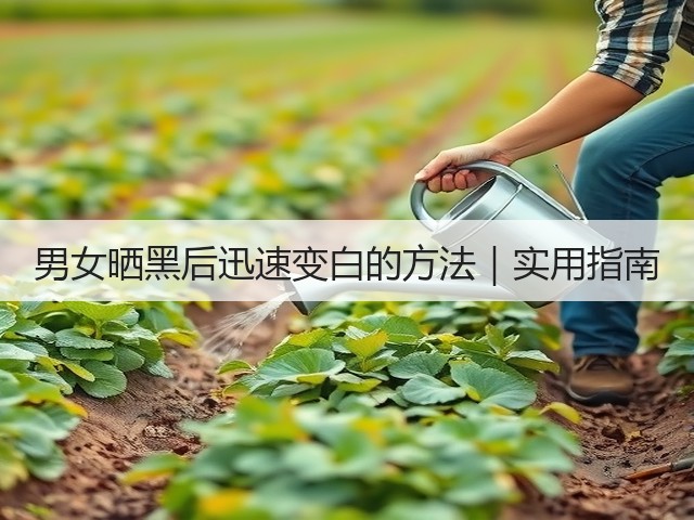 男女晒黑后迅速变白的方法|实用指南(图3) 男女晒黑后迅速变白的方法|实用指南(图3)