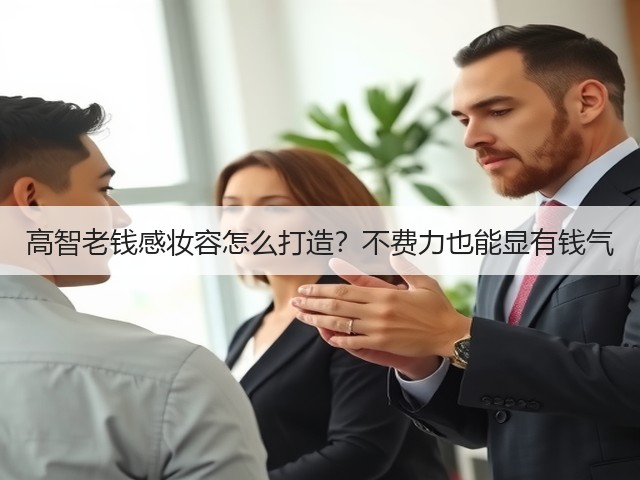高智老钱感妆容怎么打造？不费力也能显有钱气(图1)