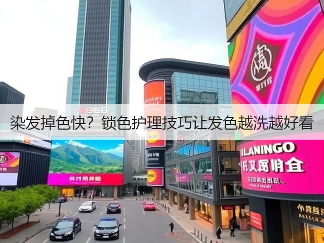 染发掉色快?锁色护理技巧让发色越洗越好看(图3) 染发掉色快?锁色护理技巧让发色越洗越好看(图3)
