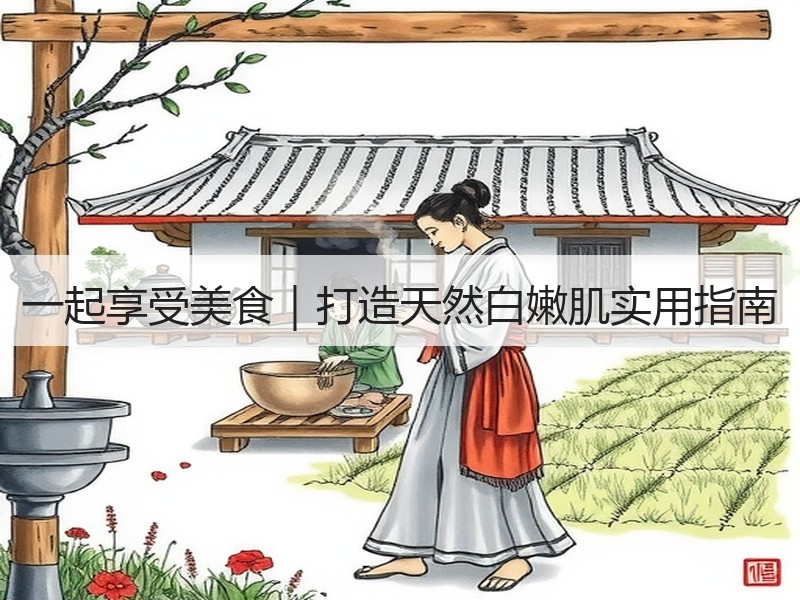 一起享受美食｜打造天然白嫩肌实用指南