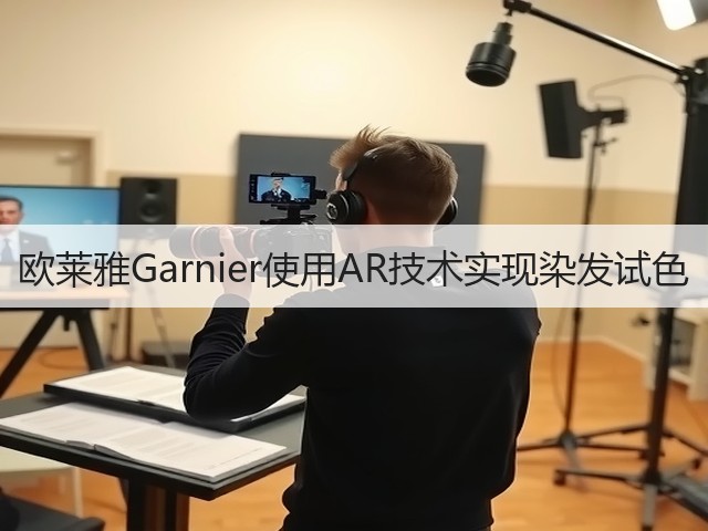 欧莱雅Garnier使用AR技术实现染发试色(图2) 欧莱雅Garnier使用AR技术实现染发试色(图2)