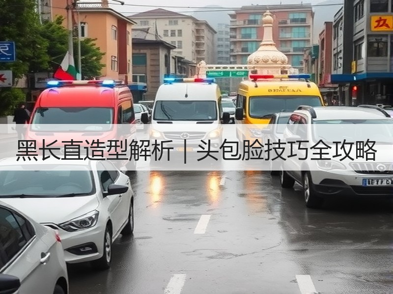黑长直造型解析｜头包脸技巧全攻略