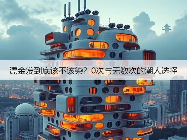 漂金发到底该不该染?0次与无数次的潮人选择(图2) 漂金发到底该不该染?0次与无数次的潮人选择(图2)