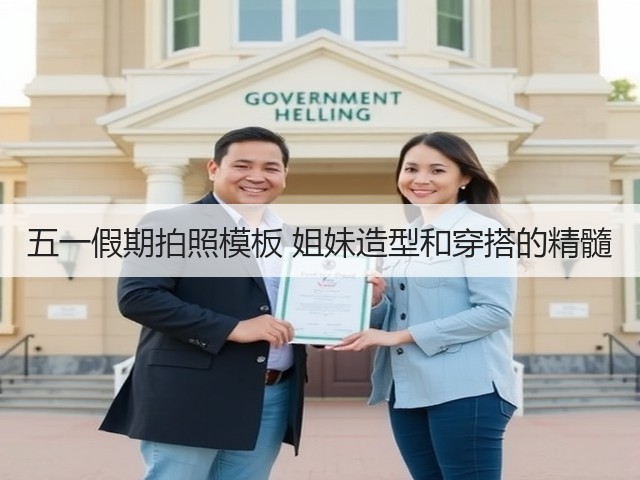 五一假期拍照模板 姐妹造型和穿搭的精髓(图1)
