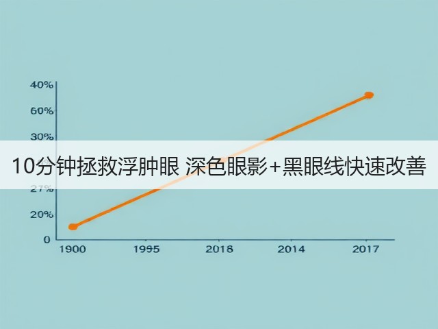 10分钟拯救浮肿眼 深色眼影+黑眼线快速改善(图2) 10分钟拯救浮肿眼 深色眼影+黑眼线快速改善(图2)