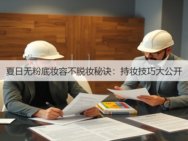 夏日无粉底妆容不脱妆秘诀：持妆技巧大公开(图1)