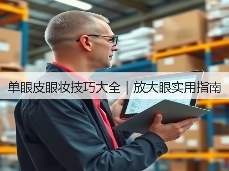 单眼皮眼妆技巧大全｜放大眼实用指南